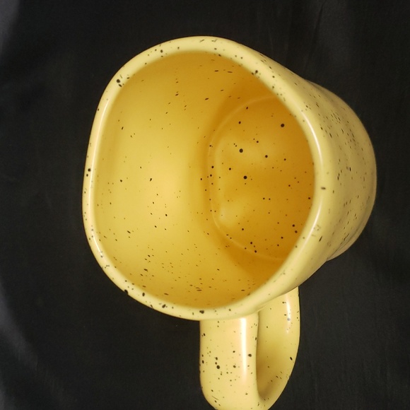 Rae Dunn "SO EGGSTRA" Yellow With Speckles Ceramic Mug - Picture 4 of 5
